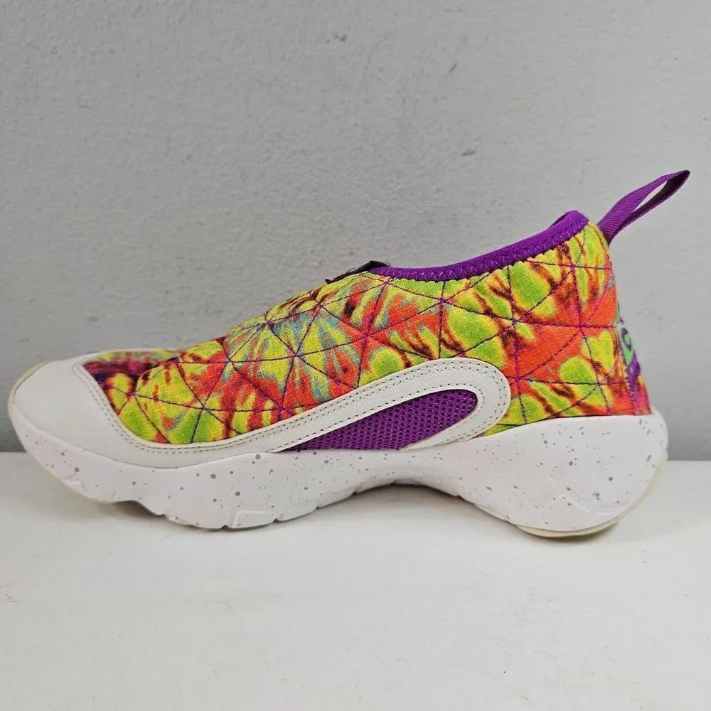 Nike ACG Moc 3.0 Tie Dye Quilted Slip-On Sneakers Shoes Youth Size 5.5 CW2463-30